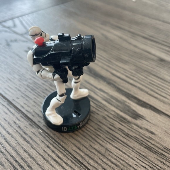 Star Wars 2005 LFL Hasbro Attacktix Battle Masters Game Pieces pilot trooper - Picture 10 of 11